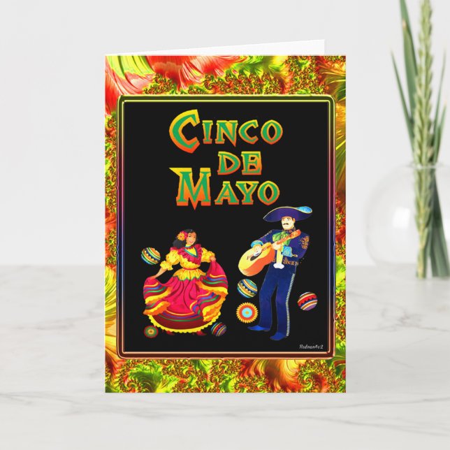 Cinco De Mayo Kort (Framsida)