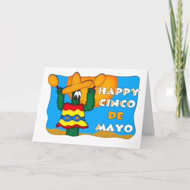 Cinco De Mayo Kort (Framsida)