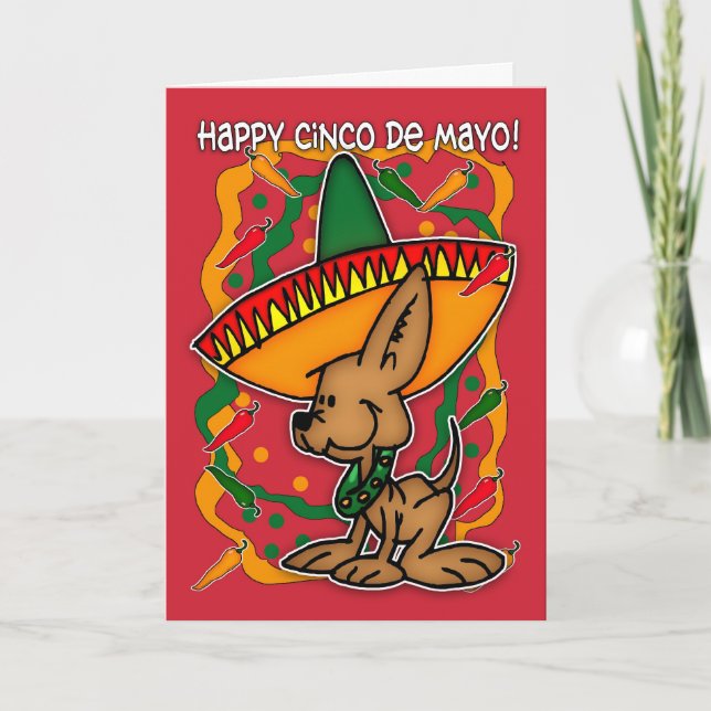Cinco De Mayo Kort (Framsida)