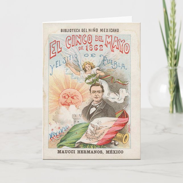 Cinco De Mayo kort (Framsida)