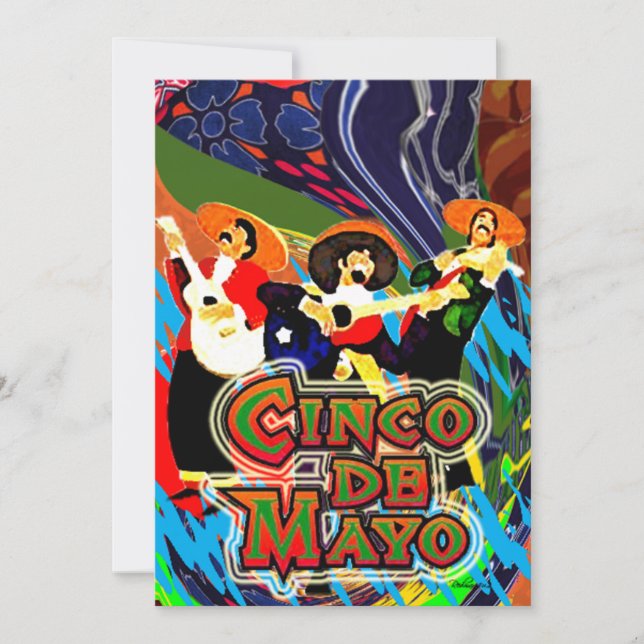 Cinco de Mayo Kort (Framsida)