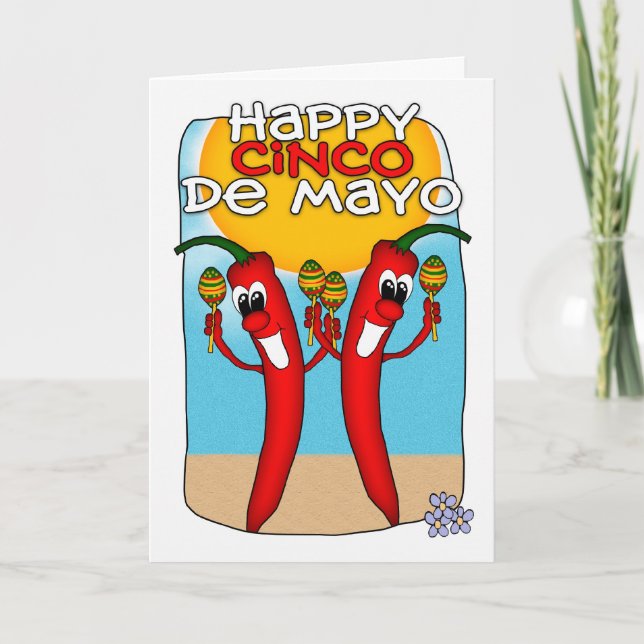 Cinco De Mayo Kort (Framsida)