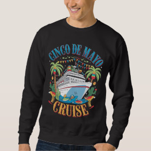Cinco De Mayo-kryssning Mexiko Mexikansk Fartyg Fi Lång Ärmad Tröja