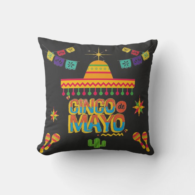 Cinco De Mayo Kudde (Framsida)