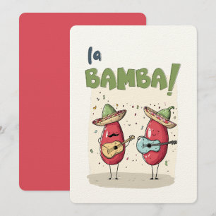 Cinco de Mayo La Bamba Chili Jam & Spicy Strings Inbjudningar
