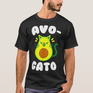 Cinco De Mayo Lycklig Cinco de Meow Avogato Cat Av T Shirt