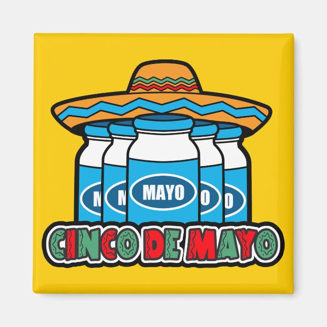 Cinco De Mayo Magnet (Framsidan)