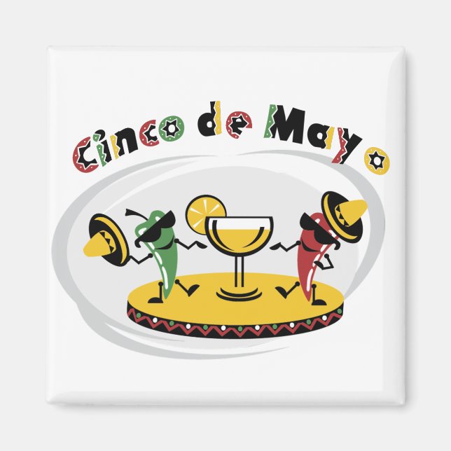 Cinco de Mayo Magnet (Framsidan)
