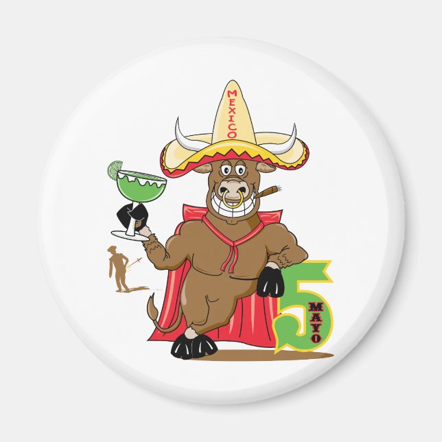 Cinco de Mayo Magnet (Framsidan)