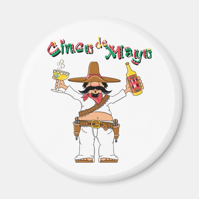 Cinco de Mayo Magnet (Framsidan)