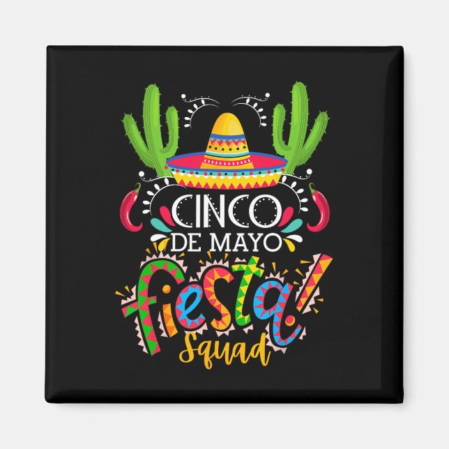 Cinco De Mayo  Magnet (Framsidan)