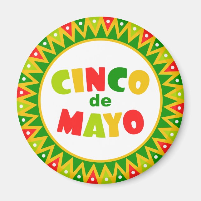 Cinco de Mayo Magnet (Framsidan)