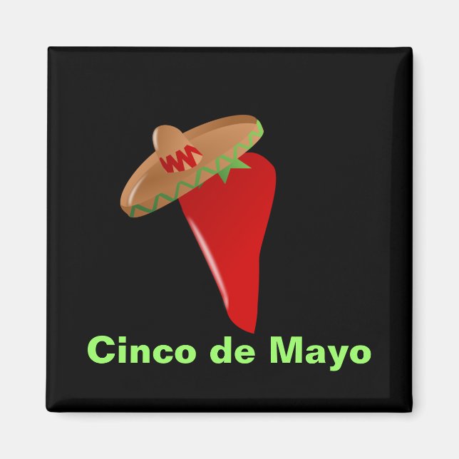 Cinco de Mayo Magnet (Framsidan)