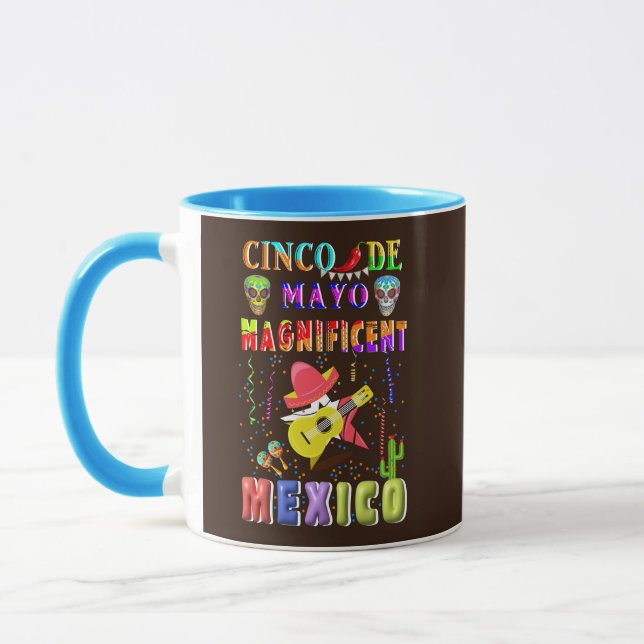 Cinco de Mayo Magnificent Mexico Mugg (Vänster)