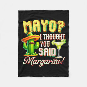 Cinco de mayo maj tänkte jag att du sa margarita k fleecefilt