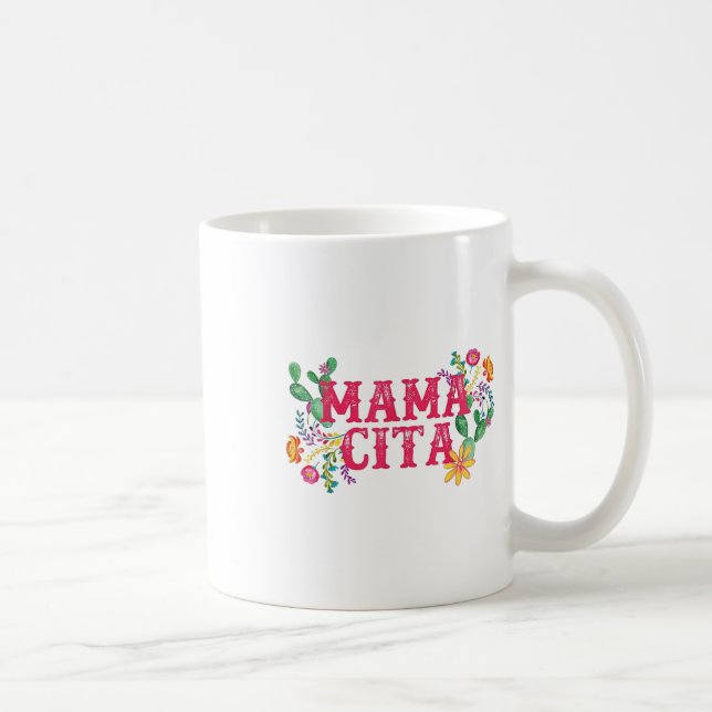 Cinco De Mayo Mamacita Mexican Mamma Mamma Funn Kaffemugg (Höger)