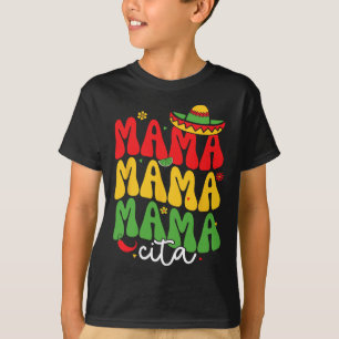 Cinco De Mayo Mamacita Mexikansk Mamma Mamma Mamma T Shirt