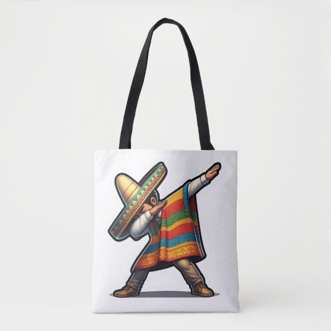 Cinco de Mayo Man Tygkasse (Framsida)