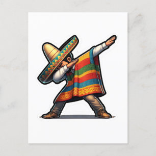 Cinco de Mayo Man Vykort