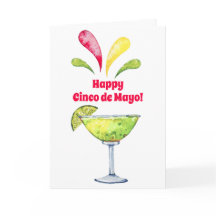 Cinco de Mayo Margarita Card