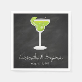 Cinco de Mayo Margarita Party Napkins Pappersservett
