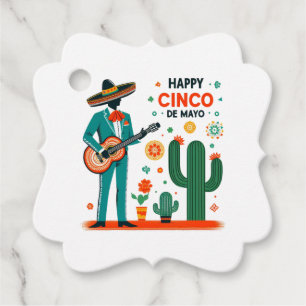 Cinco de mayo mariachi - Mexikanska pridet Gåvor Etiketter