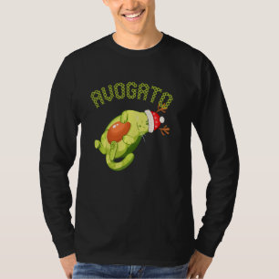 Cinco De Mayo Meow Funny Avogato Cat Lover Avocado T Shirt
