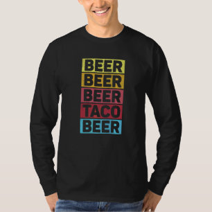 Cinco De Mayo Mexican Beer Taco Beer T Shirt
