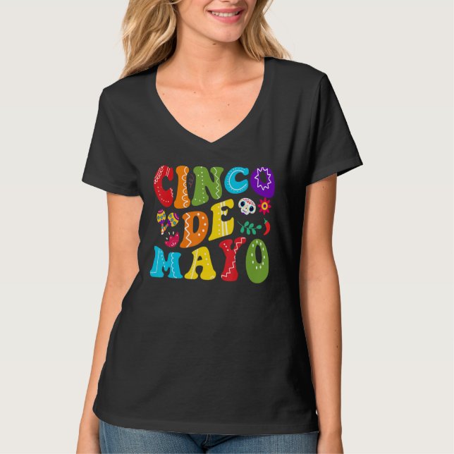 Cinco De Mayo  Mexican Fiesta 5 De Mayo Women Men  T Shirt (Framsida)