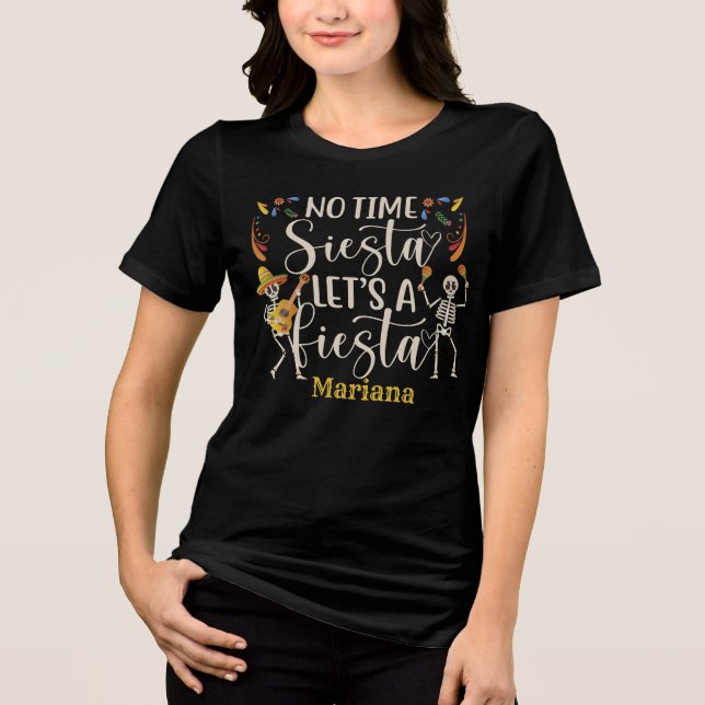 Cinco de Mayo Mexican Fiesta Anpassningsbar T Shirt (Framsida)