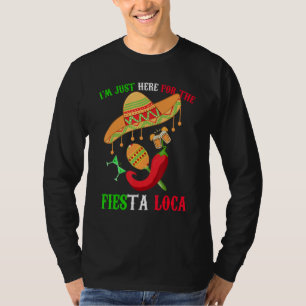 Cinco De Mayo Mexican Fiesta Loca Crazy Party Span T Shirt