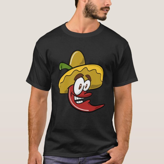Cinco De Mayo Mexican Fiesta Spanish T Shirt (Framsida)