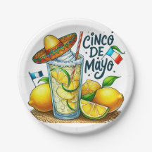 Cinco de Mayo Mexican Hat, Lemons, Limes