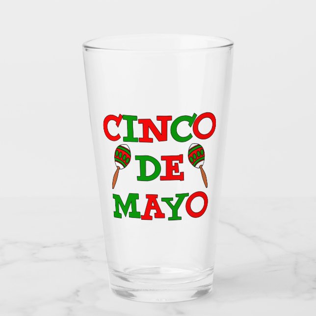 Cinco De Mayo Mexican Party Glaskopp (Framsida)