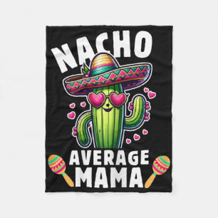 Cinco De Mayo Mexikansk Familjefest Kvinnor Nacho Fleecefilt