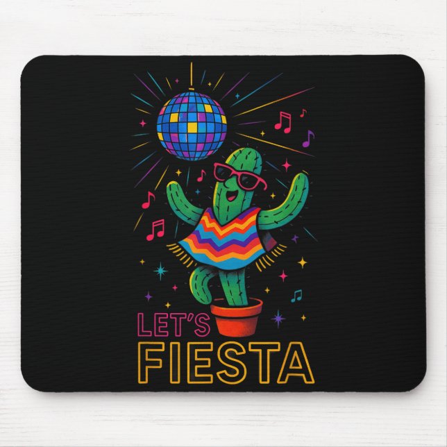 Cinco de mayo mexikansk kaktus fest rolig letsCinc Musmatta (Framsidan)