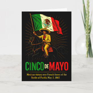 Cinco de mayo - mexikansk segerhumor i strid  kort