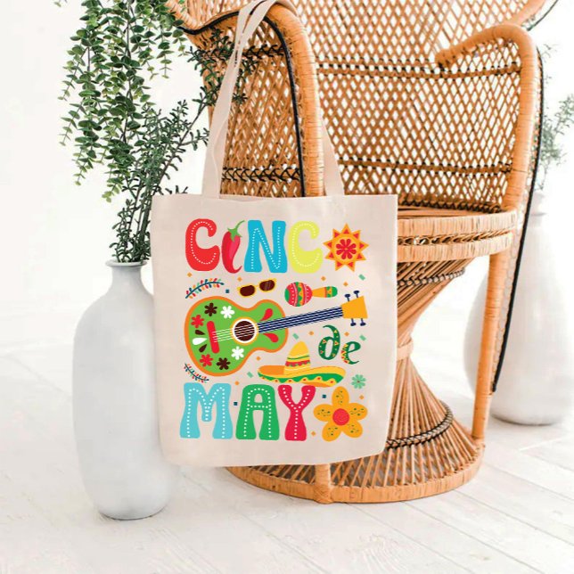 Cinco De Mayo | Mexikanska Fiesta Party Tygkasse (Cinco De Mayo | Mexican Fiesta Party Tote Bag)