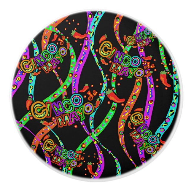 Cinco de Mayo Mönster Knopp (Framsidan)