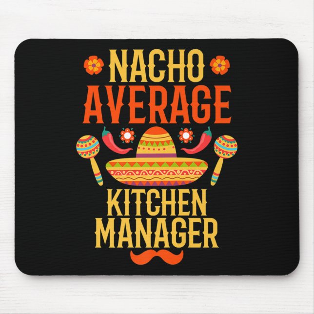 Cinco De Mayo Nacho Average Kitchen Premiu Musmatta (Framsidan)