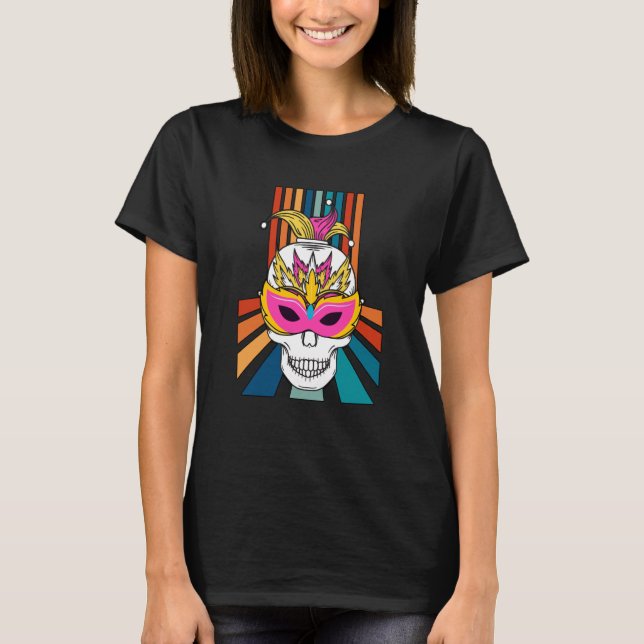 Cinco de Mayo Nacho Average skull celebrate fiesta T Shirt (Framsida)