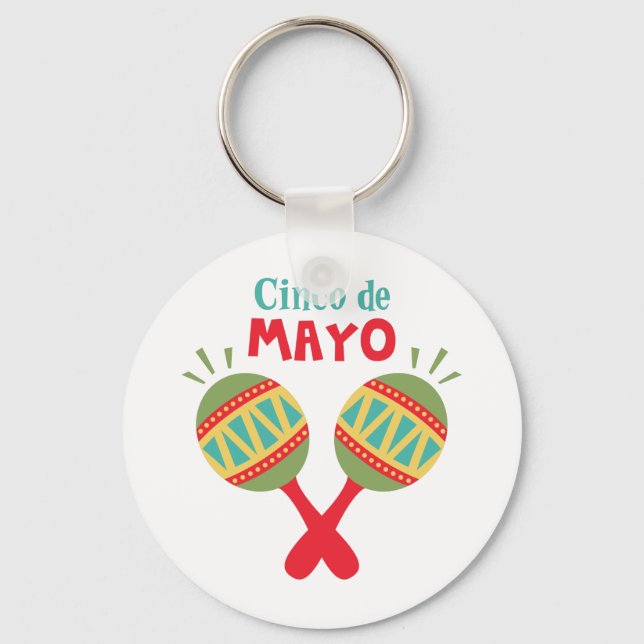 Cinco De Mayo Nyckelring (Framsida)
