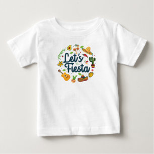 Cinco De Mayo Party Lets Fiesta Mexican Festival T Shirt