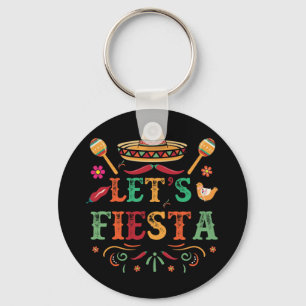 Cinco De Mayo Party Lets Fiesta Mexican Nyckelring