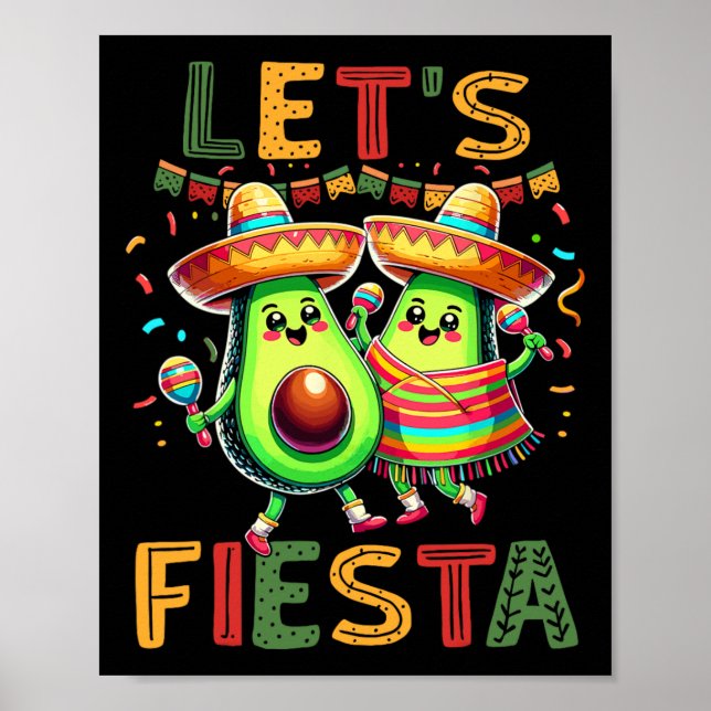 Cinco De Mayo Party Mexican Fiesta Poster (Framsidan)