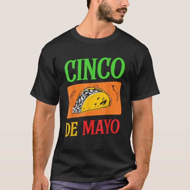 Cinco De Mayo Party Mexico Mexican Fiesta T Shirt (Framsida)