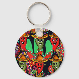 Cinco de Mayo Peppar Nyckelring