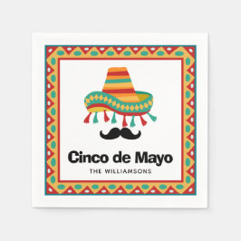 Cinco de Mayo Personlig Pappersservett