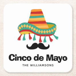 Cinco de Mayo Personlig Underlägg Papper Kvadrat