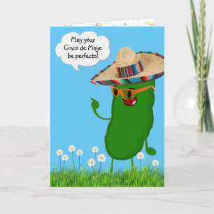 Cinco de Mayo Pickle med Sombrero Kort